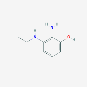 2-Amino-3-(ethylamino)phenol