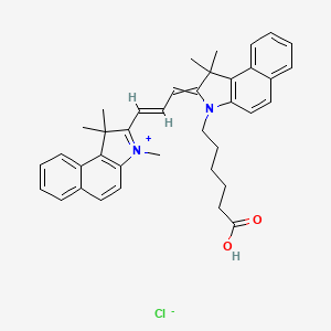 molecular formula C38H41ClN2O2 B606858 Cyanine3.5 carboxylic acid CAS No. 1802928-88-6