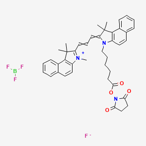 molecular formula C42H44BF4N3O4 B606859 Cyanine3.5 NHS ester CAS No. 2231670-85-0