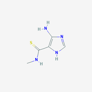 4-amino-N-methyl-1H-imidazole-5-carbothioamide