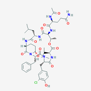 molecular formula C46H63ClN8O12 B606881 cyanopeptolin 954 CAS No. 866718-63-0