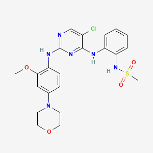 molecular formula C22H25ClN6O4S B606911 CZC-54252 CAS No. 1191911-27-9