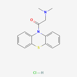 molecular formula C16H17ClN2OS B606924 Dacemazine hydrochloride CAS No. 25384-29-6