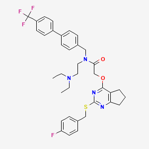 molecular formula C36H38F4N4O2S B606940 Darapladib-impurity CAS No. 1389264-17-8