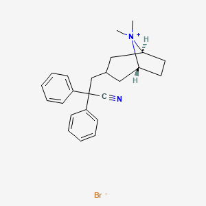 molecular formula C24H29BrN2 B606942 Darotropium bromide CAS No. 850607-58-8