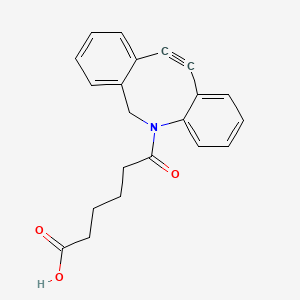 molecular formula C21H19NO3 B606953 DBCO-C6-acid CAS No. 1425485-72-8
