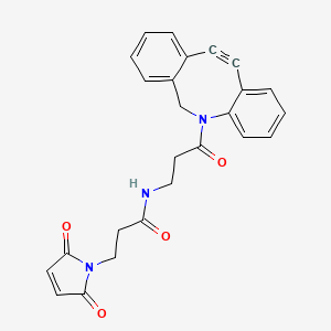 molecular formula C25H21N3O4 B606955 DBCO-Maleimide 