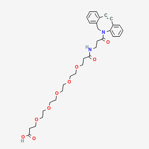 molecular formula C32H40N2O9 B606958 DBCO-NHCO-PEG4-acid CAS No. 1870899-46-9