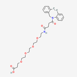 molecular formula C30H36N2O8 B606961 DBCO-PEG4-acid CAS No. 1537170-85-6
