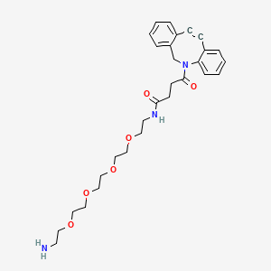 molecular formula C29H37N3O6 B606962 DBCO-PEG4-amine CAS No. 1840886-10-3