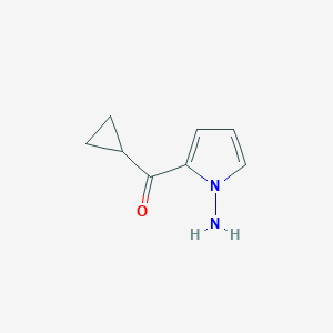 (1-Amino-1H-pyrrol-2-yl)(cyclopropyl)methanone