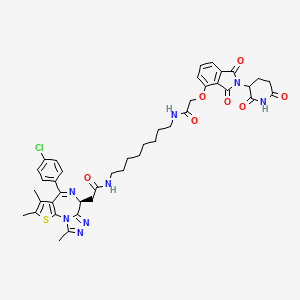 molecular formula C42H45ClN8O7S B606977 dBET6 CAS No. 1950634-92-0