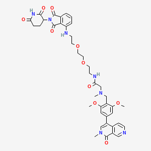 molecular formula C40H45N7O10 B606983 dBRD9 CAS No. 2170679-45-3