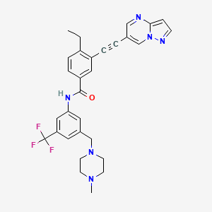 molecular formula C30H29F3N6O B607014 7rh CAS No. 1429617-90-2