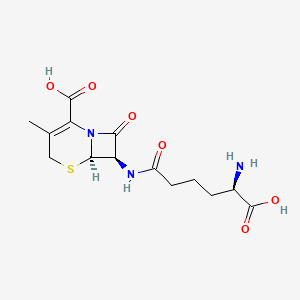 molecular formula C14H19N3O6S B607017 Deacetoxycephalosporin C CAS No. 26924-74-3