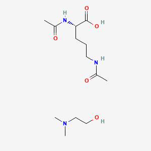 molecular formula C13H27N3O5 B607021 二酒石酸双胆碱酯 CAS No. 84083-22-7