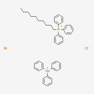 molecular formula C46H51BrClPSn B607026 Decafentin CAS No. 15652-38-7