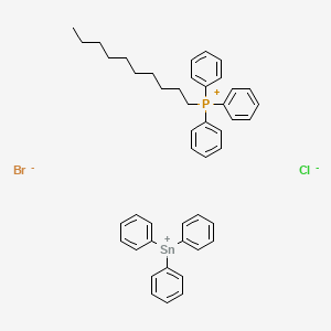 molecular formula C46H52BrClPSn B607026 Decafentin CAS No. 15652-38-7
