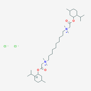 molecular formula C38H74Cl2N2O4 B607030 Decamethoxin CAS No. 38146-42-8
