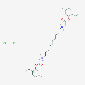 molecular formula C38H74Cl2N2O4 B607030 Decamethoxine CAS No. 38146-42-8