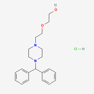 molecular formula C21H29ClN2O2 B607040 Decloxizine hydrochloride CAS No. 1263283-80-2