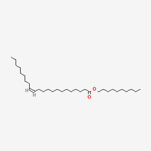 molecular formula C32H62O2 B607042 Decyl erucate CAS No. 100156-47-6