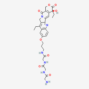 molecular formula C31H36N6O8 B607050 德利莫替康 CAS No. 187852-63-7
