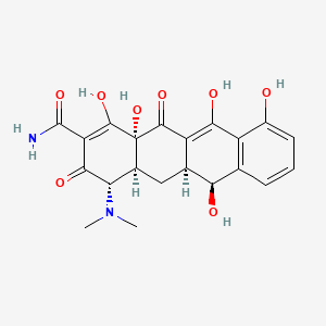 molecular formula C21H22N2O8 B607056 Demecycline CAS No. 987-02-0