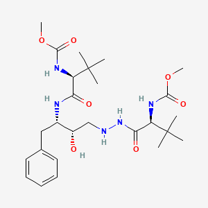 molecular formula C26H43N5O7 B607065 Des(benzylpyridyl) Atazanavir CAS No. 1192224-24-0