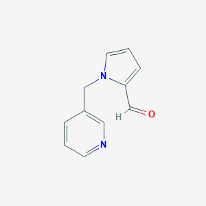 1-(pyridin-3-ylmethyl)-1H-pyrrole-2-carbaldehyde