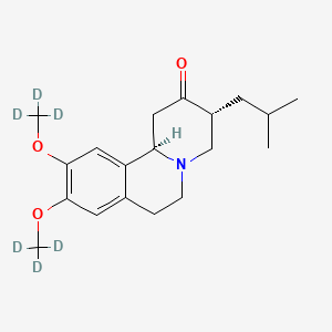 molecular formula C19H21D6NO3 B607074 Deutetrabenazine CAS No. 1392826-25-3