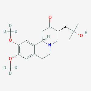 molecular formula C19H21D6NO4 B607075 Deutetrabenazine metabolite M4 CAS No. 1688661-95-1
