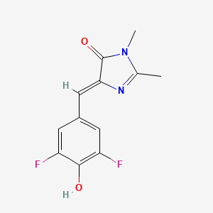 molecular formula C12H10F2N2O2 B607084 Dfhbi CAS No. 1241390-29-3