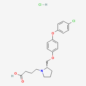 molecular formula C21H25Cl2NO4 B607090 DG051 CAS No. 929915-58-2