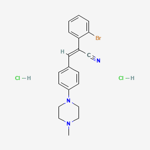 molecular formula C20H22BrCl2N3 B607091 DG172 dihydrochloride CAS No. 1361504-77-9