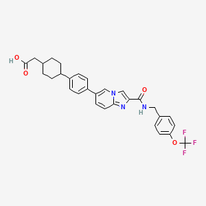 molecular formula C30H28F3N3O4 B607092 Dgat1-IN-1 