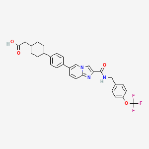 molecular formula C30H28F3N3O4 B607092 Dgat1-IN-1 CAS No. 1449779-49-0