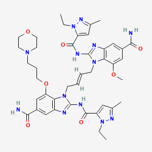 molecular formula C42H51N13O7 B607100 diABZI STING激动剂-1 CAS No. 2138498-18-5