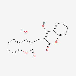 molecular formula C19H12O6 B607108 二香豆素 CAS No. 66-76-2