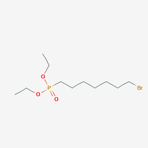 molecular formula C11H24BrO3P B607110 Diethyl 7-bromoheptylphosphonate 