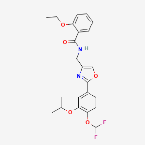 molecular formula C23H24F2N2O5 B607114 Difamilast CAS No. 937782-05-3