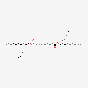 molecular formula C42H82O4 B607117 Dihexyldecyl sebacate CAS No. 359073-59-9