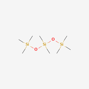 molecular formula C₃H₉Si(C₂H₆OSi)nCH₃ B607121 Octamethyltrisiloxane CAS No. 9006-65-9