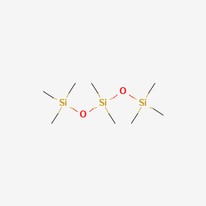 molecular formula C₃H₉Si(C₂H₆OSi)nCH₃ B607121 Dimeticone CAS No. 9006-65-9