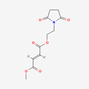 molecular formula C11H13NO6 B607131 Diroximel Fumarate CAS No. 1577222-14-0