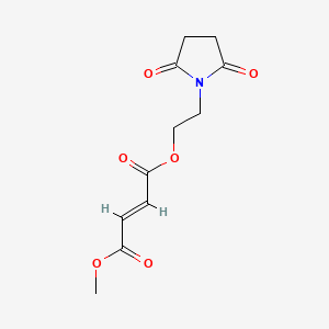 molecular formula C11H13NO6 B607131 富马酸二罗西美 CAS No. 1577222-14-0