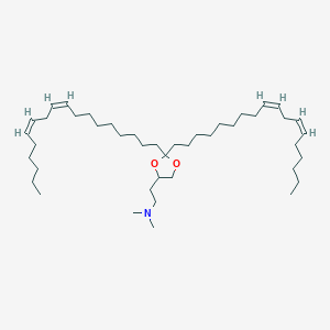 molecular formula C43H79NO2 B607144 DLin-KC2-DMA CAS No. 1190197-97-7