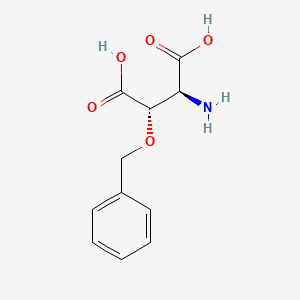 molecular formula C11H13NO5 B607146 (3s)-3-(Benzyloxy)-L-Aspartic Acid CAS No. 205309-81-5