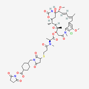 molecular formula C51H66ClN5O16S B607149 DM1-Smcc CAS No. 1228105-51-8