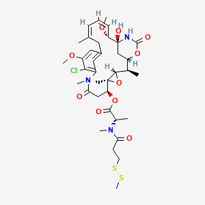 molecular formula C36H50ClN3O10S2 B607150 DM1-SMe CAS No. 138148-68-2
